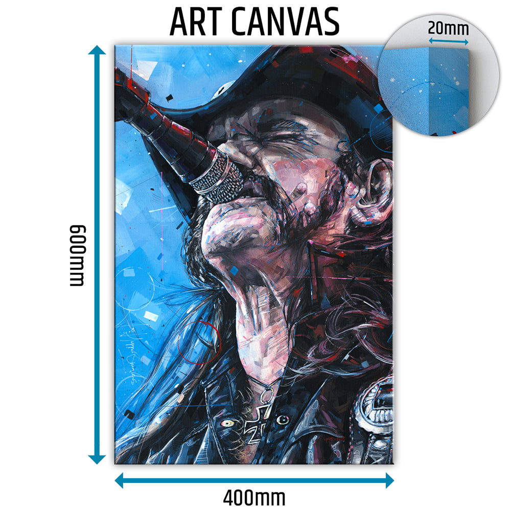 Lemmy Kilmister 03, Motörhead canvas 40x60 cm