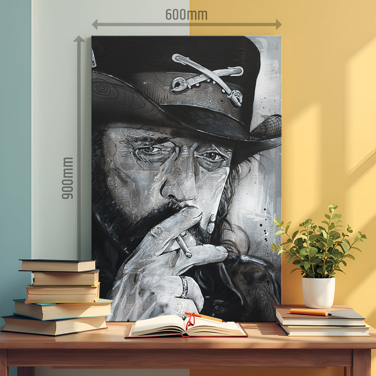 Lemmy Kilmister 01, Motörhead toile