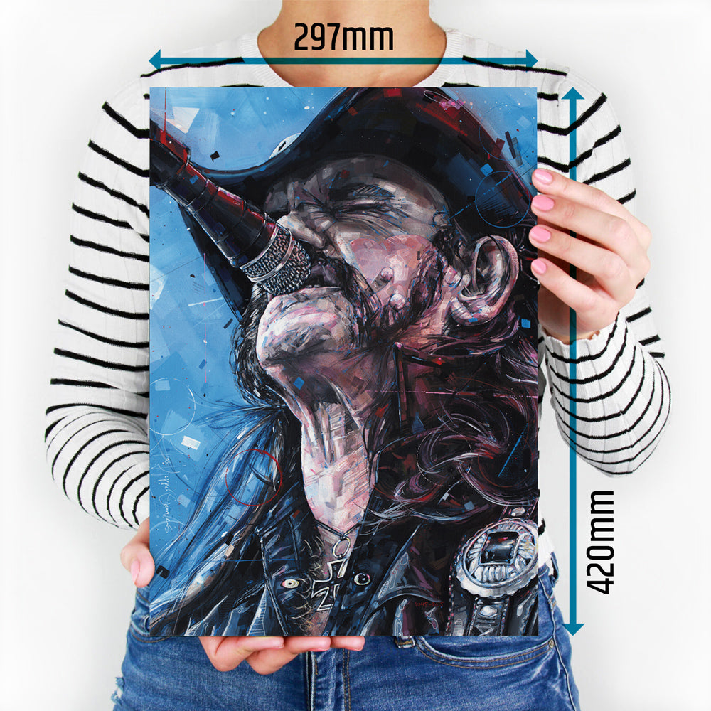 Lemmy Kilmister 03, Motörhead Druck