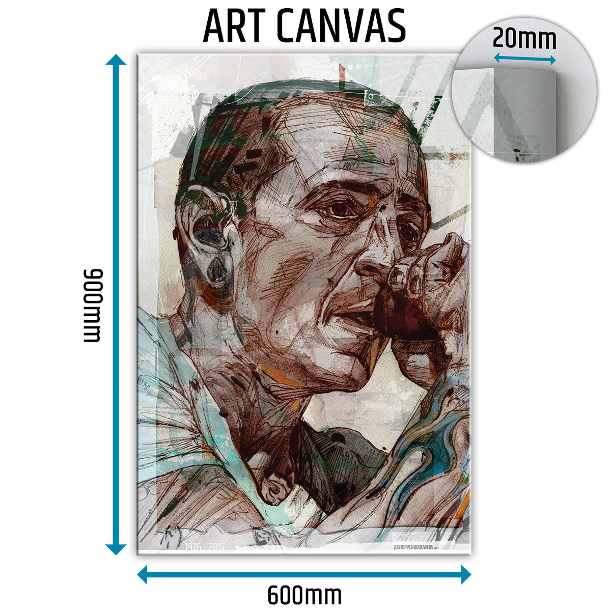 Chester Bennington toile