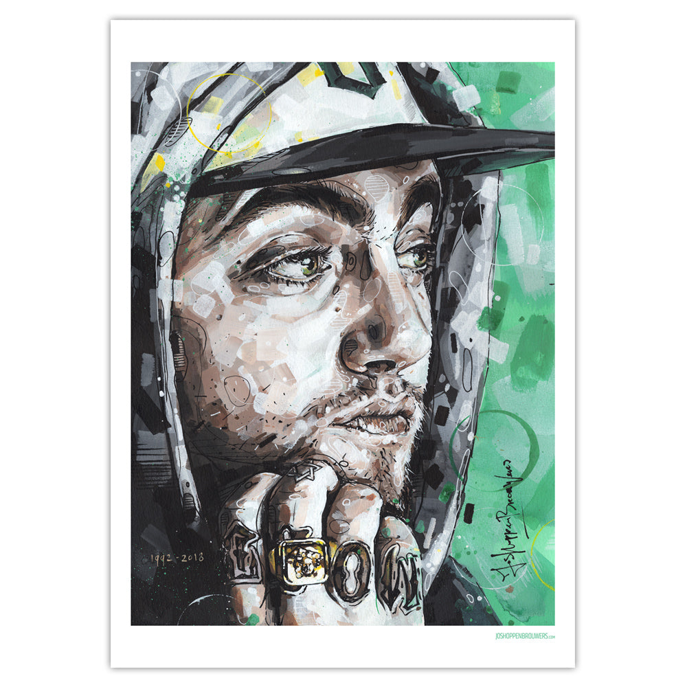 Mac Miller Druck 50x70 cm