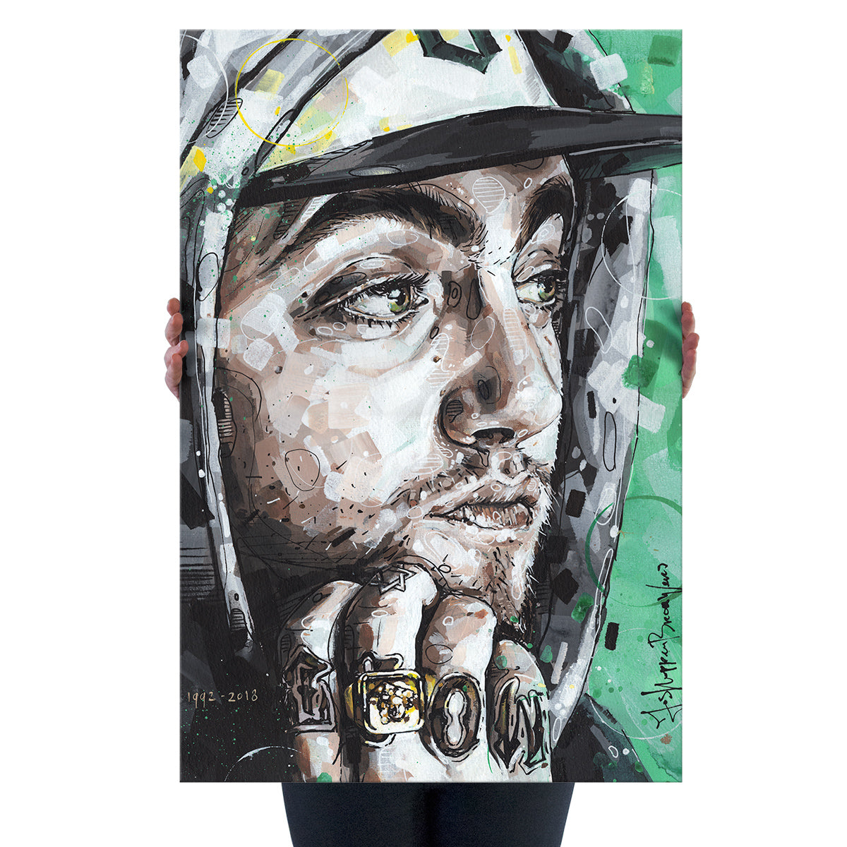 Mac Miller canvas