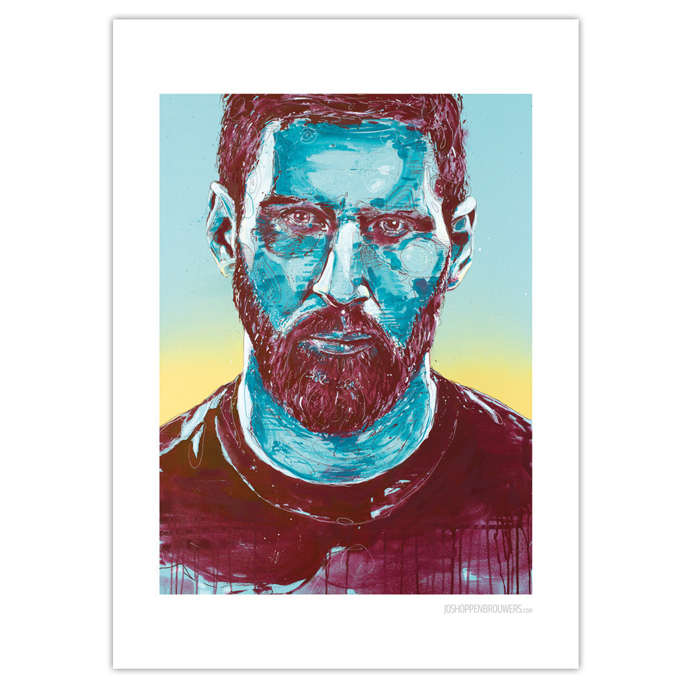 Lionel Messi imprimé 50x70 cm