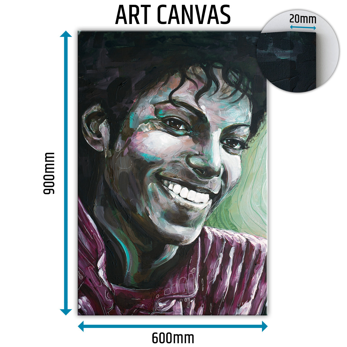 Michael Jackson 01 canvas
