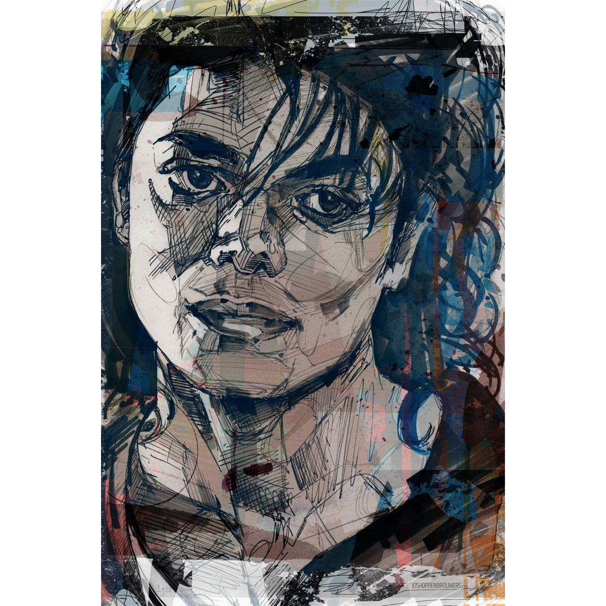 Michael Jackson 02 Leinwand 40x60 cm