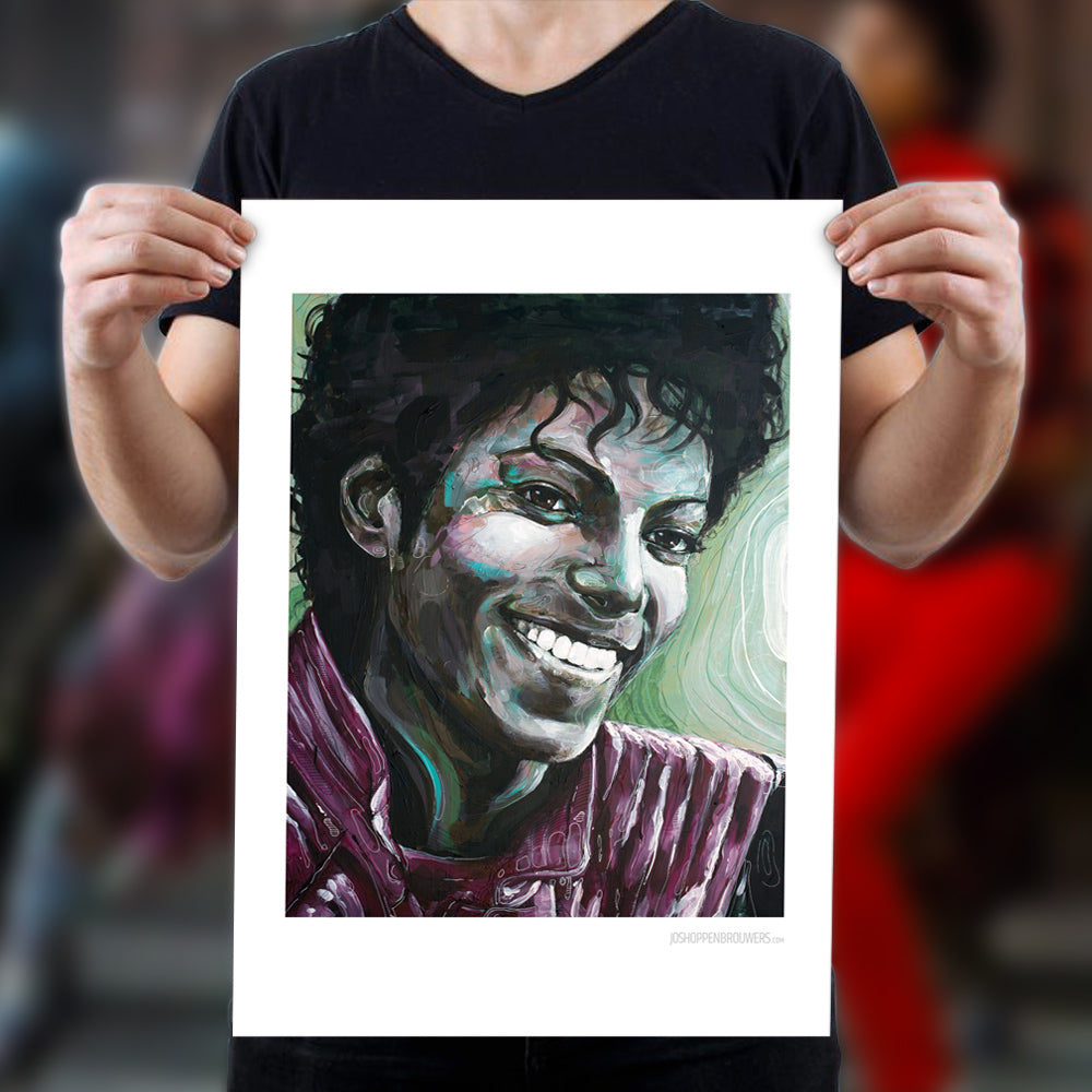 Michael Jackson 01 estampado 50x70 cm