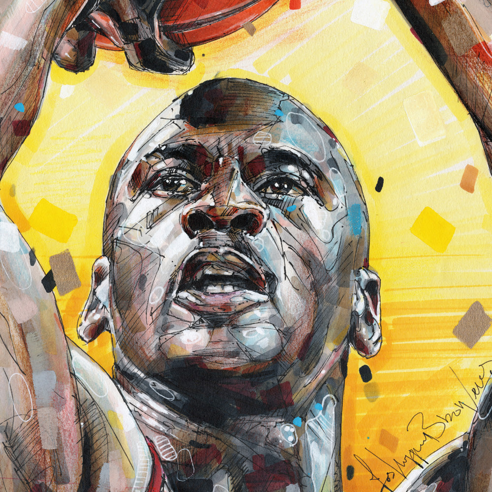 Michael Jordan 03 imprimé 29,7 x 42 cm (A3)