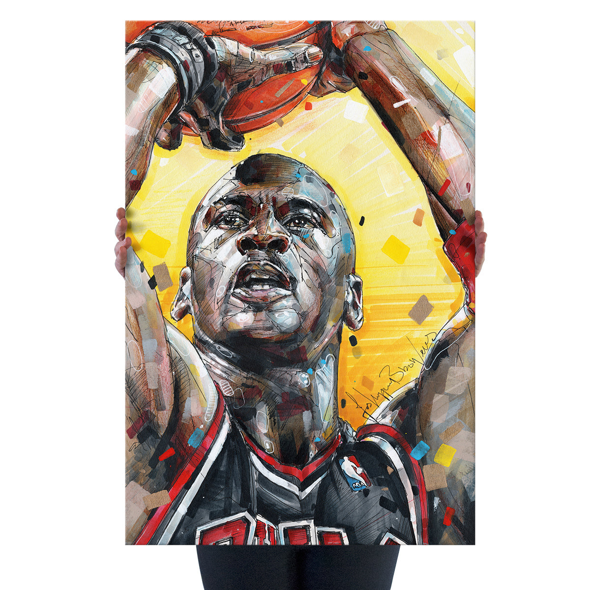 Michael Jordan 03 canvas