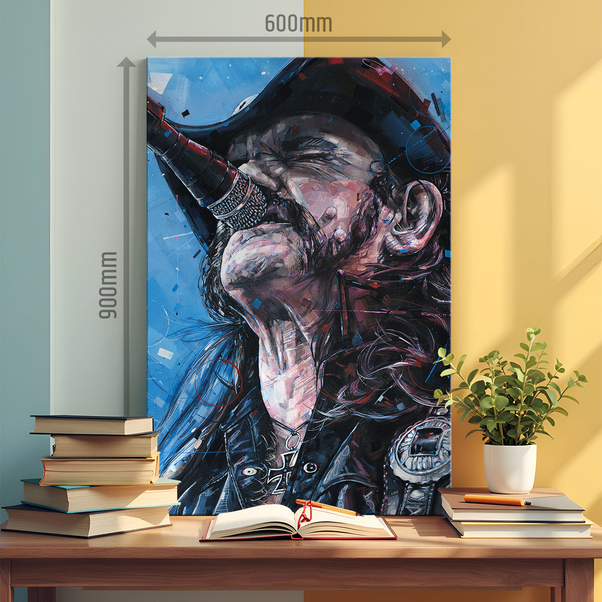 Lemmy Kilmister 03, Motörhead Leinwand