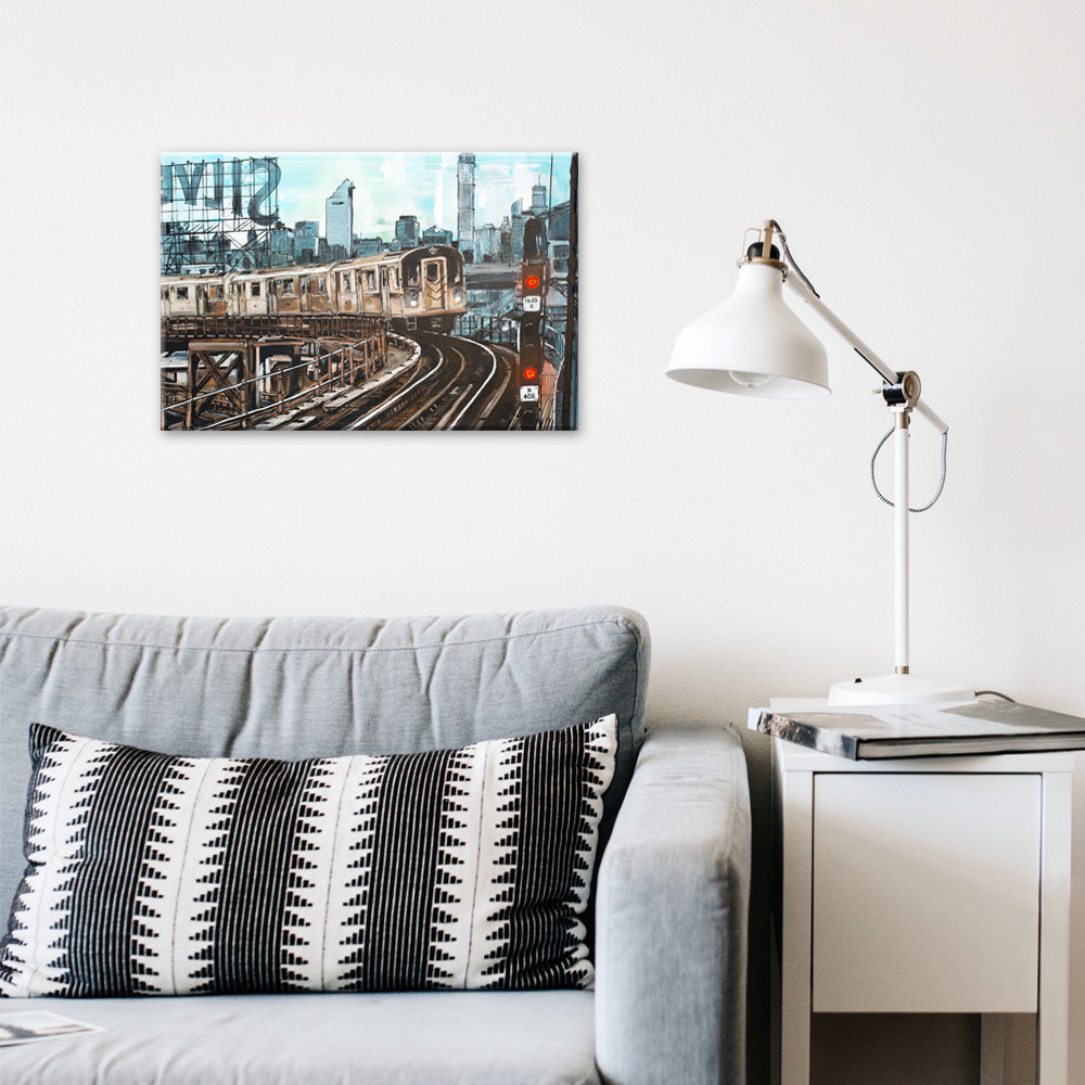 New York subway canvas 60x40 cm