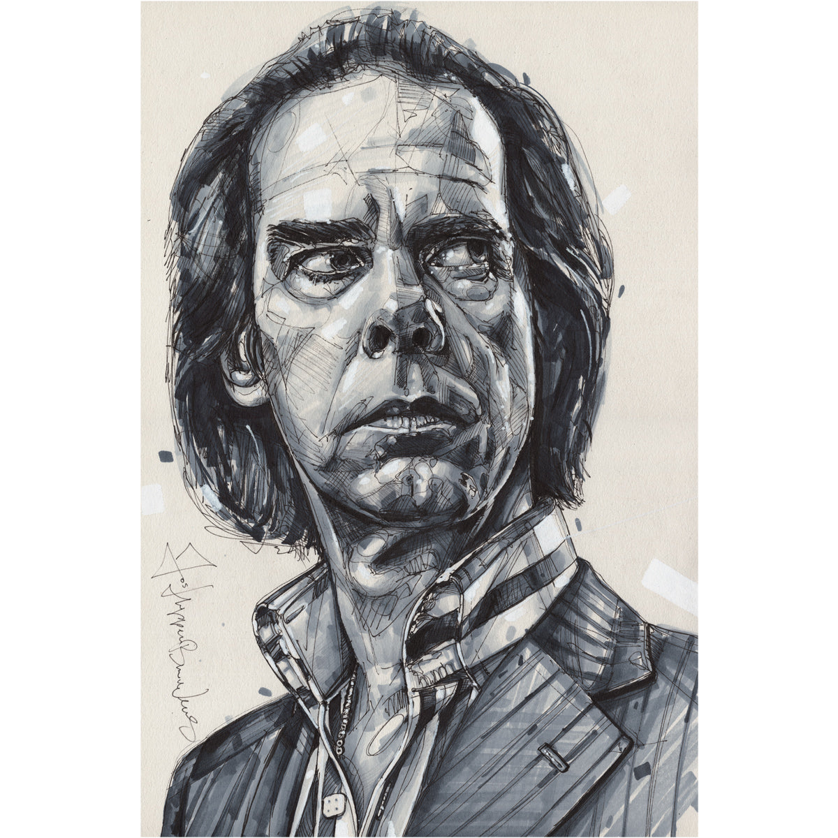 Nick Cave lienzo 40x60 cm