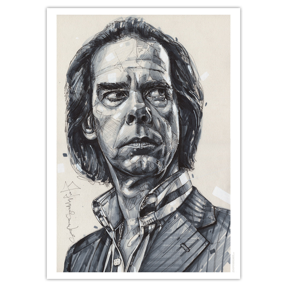 Nick Cave estampado 50x70 cm