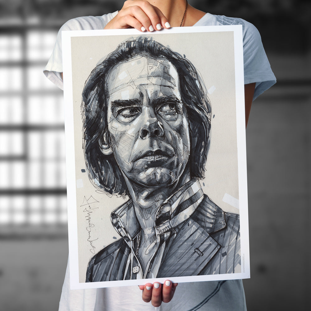 Nick Cave estampado 50x70 cm