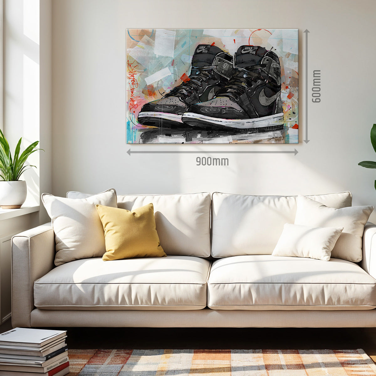 Nike Air Jordan 1 retro high shadow 1.0 canvas