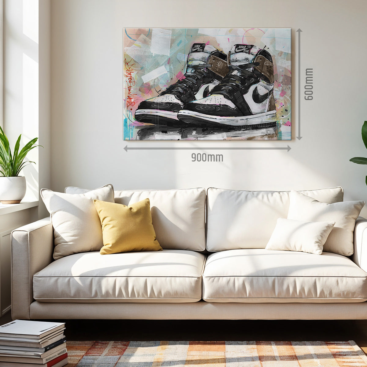 Nike Air Jordan 1 retro high dark mocha lienzo