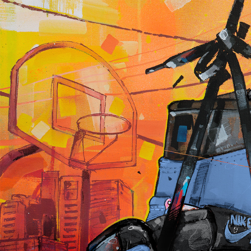 Nike Air Jordan 1 powerlines university blue toile