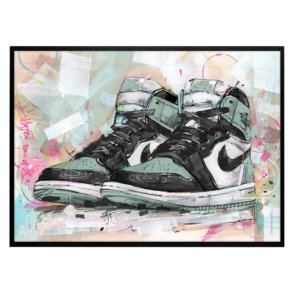 Nike Air Jordan 1 retro high igloo estampada