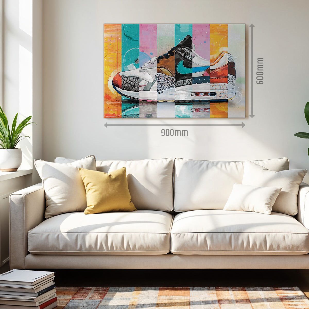 Nike Air Max 1 Parra Atmos colourway canvas