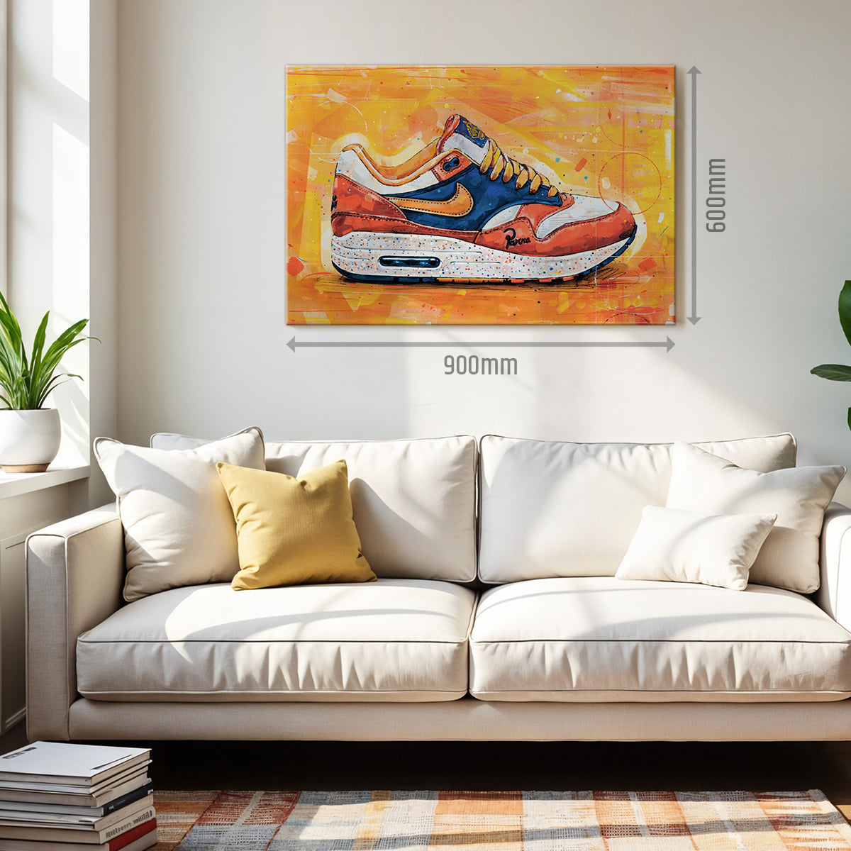 Nike Air Max 1 Parra Albert Heijn canvas