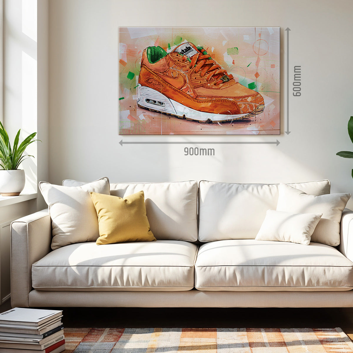 Nike Air Max 90 Homegrown state magazine canvas