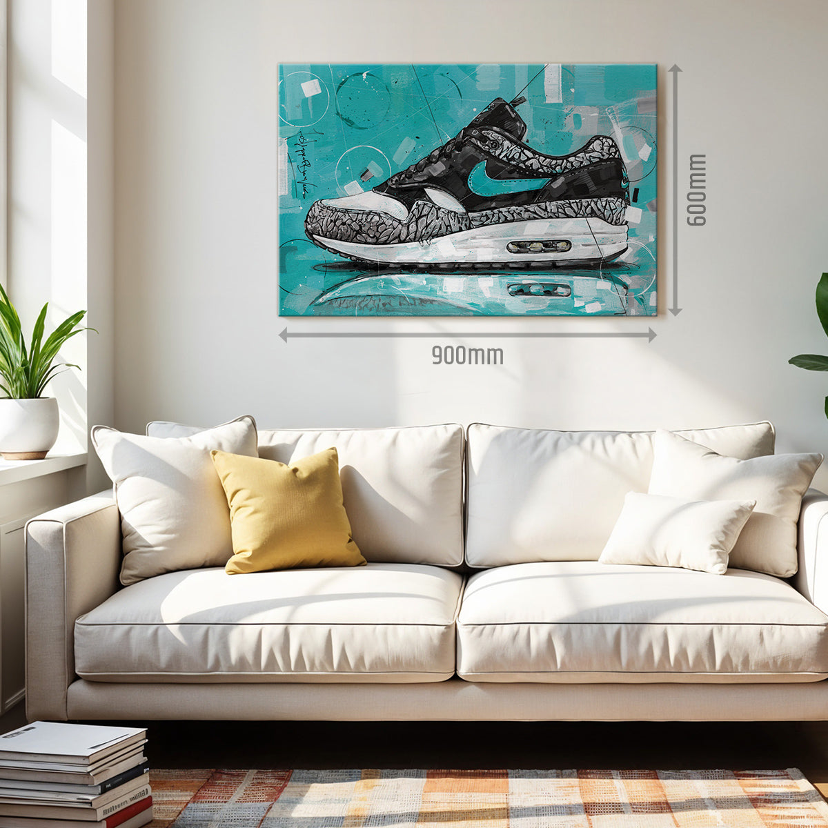 Nike Air Max 1 atmos elephant canvas