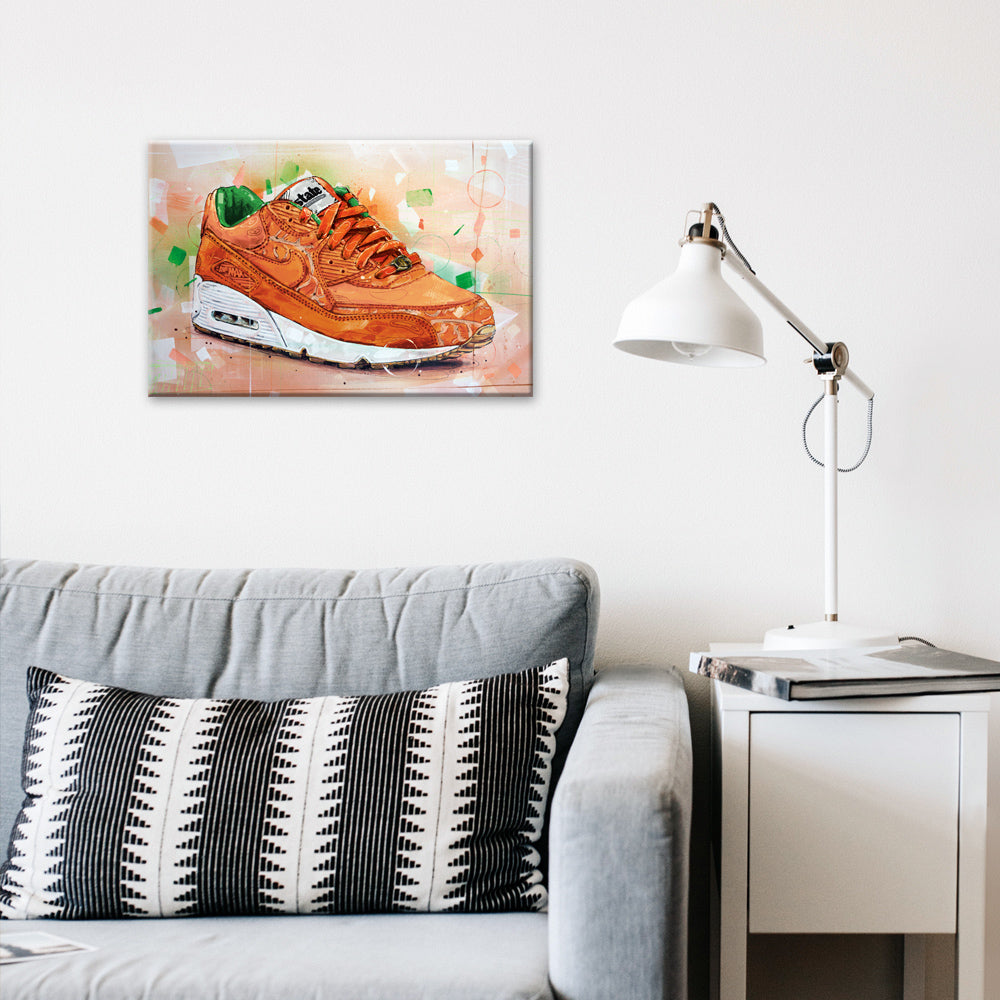 Nike Air Max 90 Homegrown state magazine Leinwand 60x40 cm