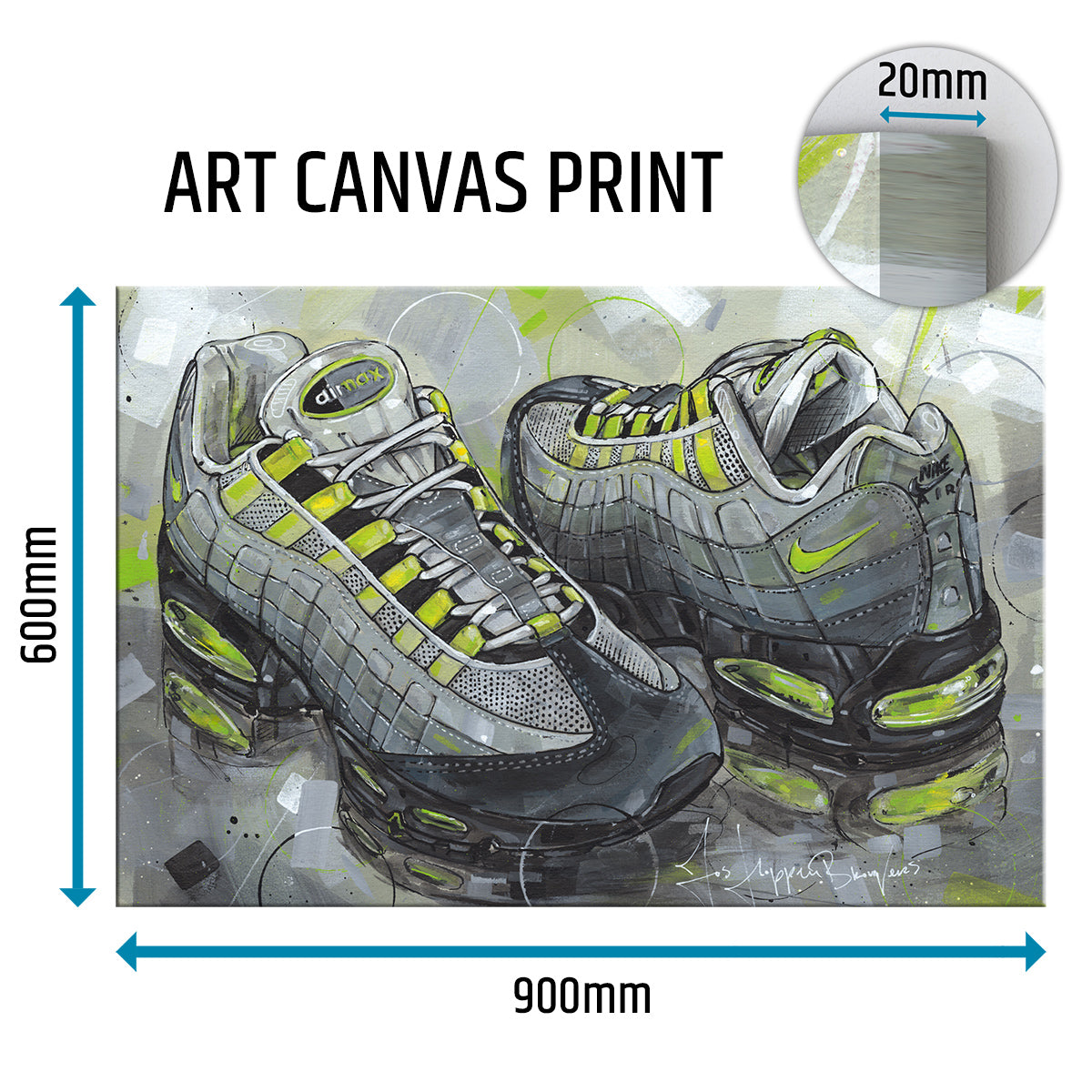 Nike Air Max 95 Neon toile