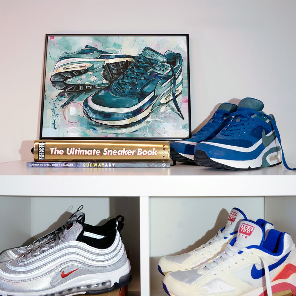 Nike Air Max classic BW marina grey jade imprimé