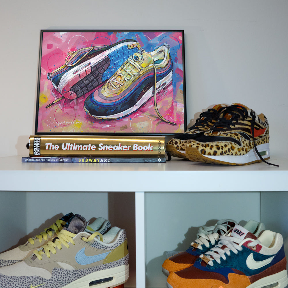 Nike Air Max 1 Sean Wotherspoon Druck 42x29,7 cm (A3) - gerahmt und signiert