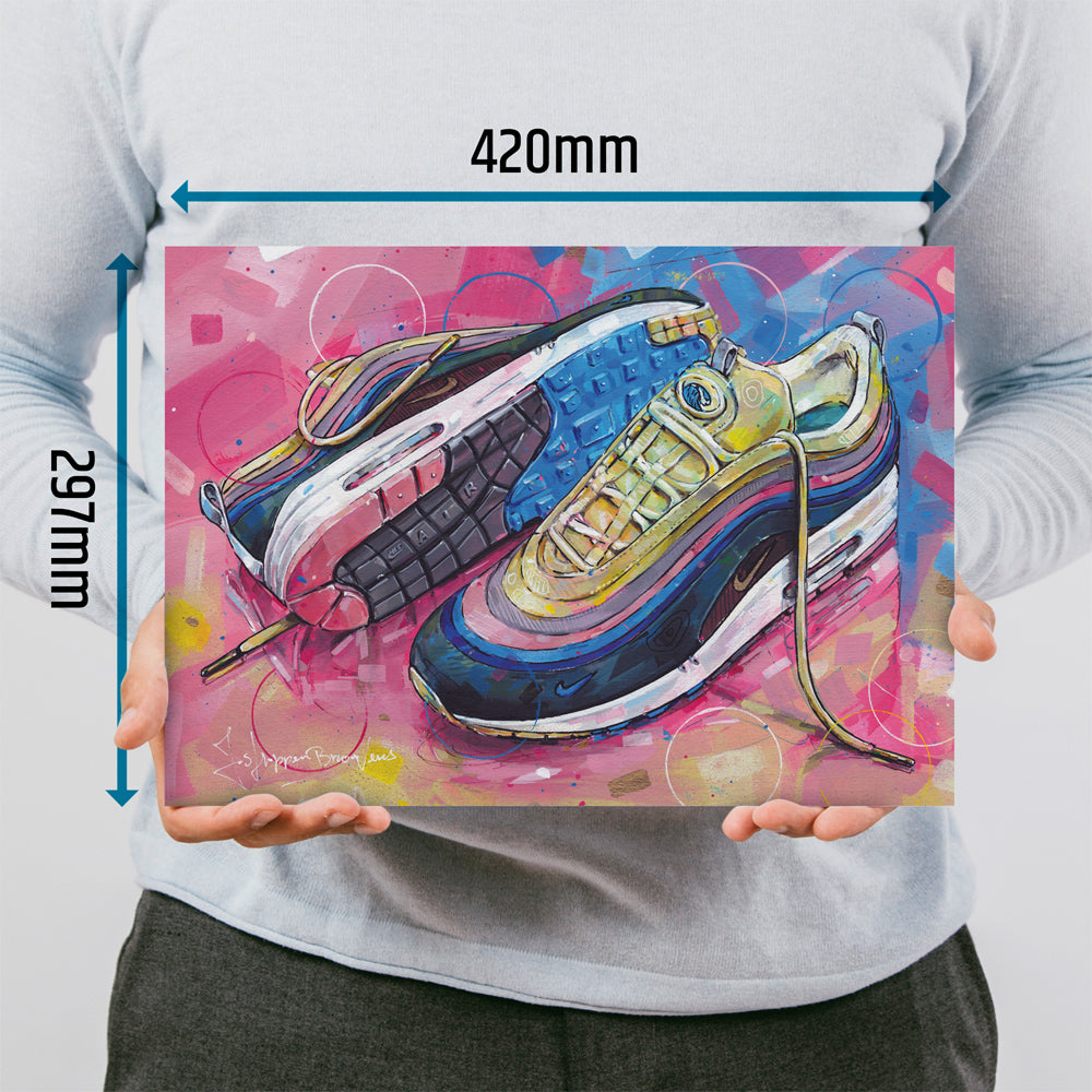 Nike Air Max 1 Sean Wotherspoon Druck 42x29,7 cm (A3)