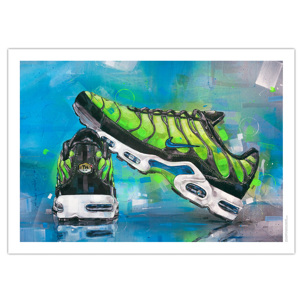 Nike Air Max TN plus estampado 70x50 cm