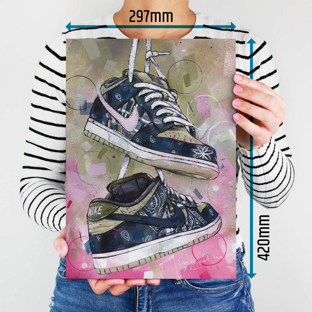 Nike Dunk low SB print 29,7x42 cm (A3)