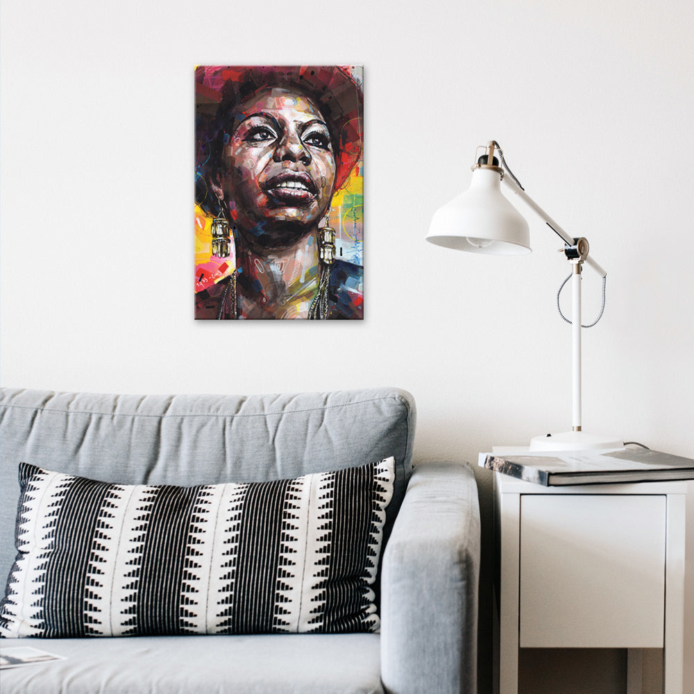 Nina Simone canvas 40x60 cm