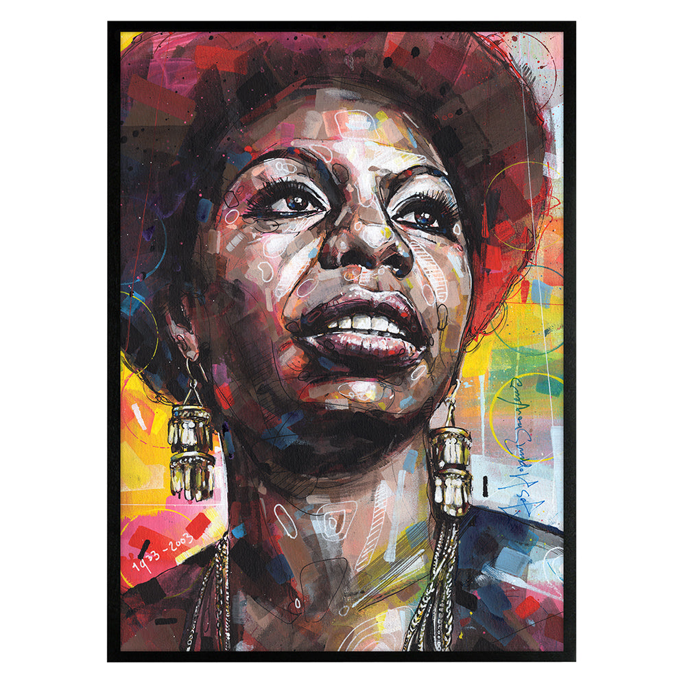 Nina Simone Druck