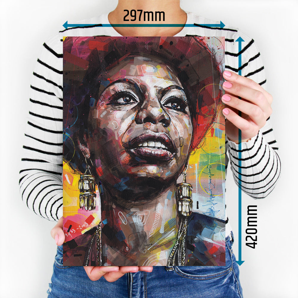 Nina Simone Druck