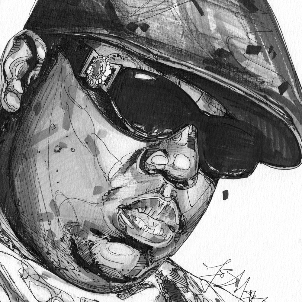 Biggie pintura 29,7x42 cm