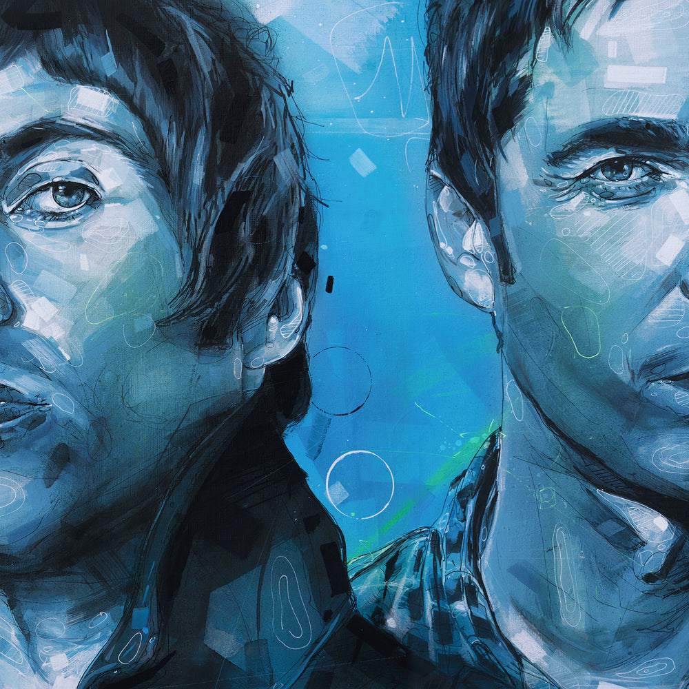 Oasis print 70x50 cm