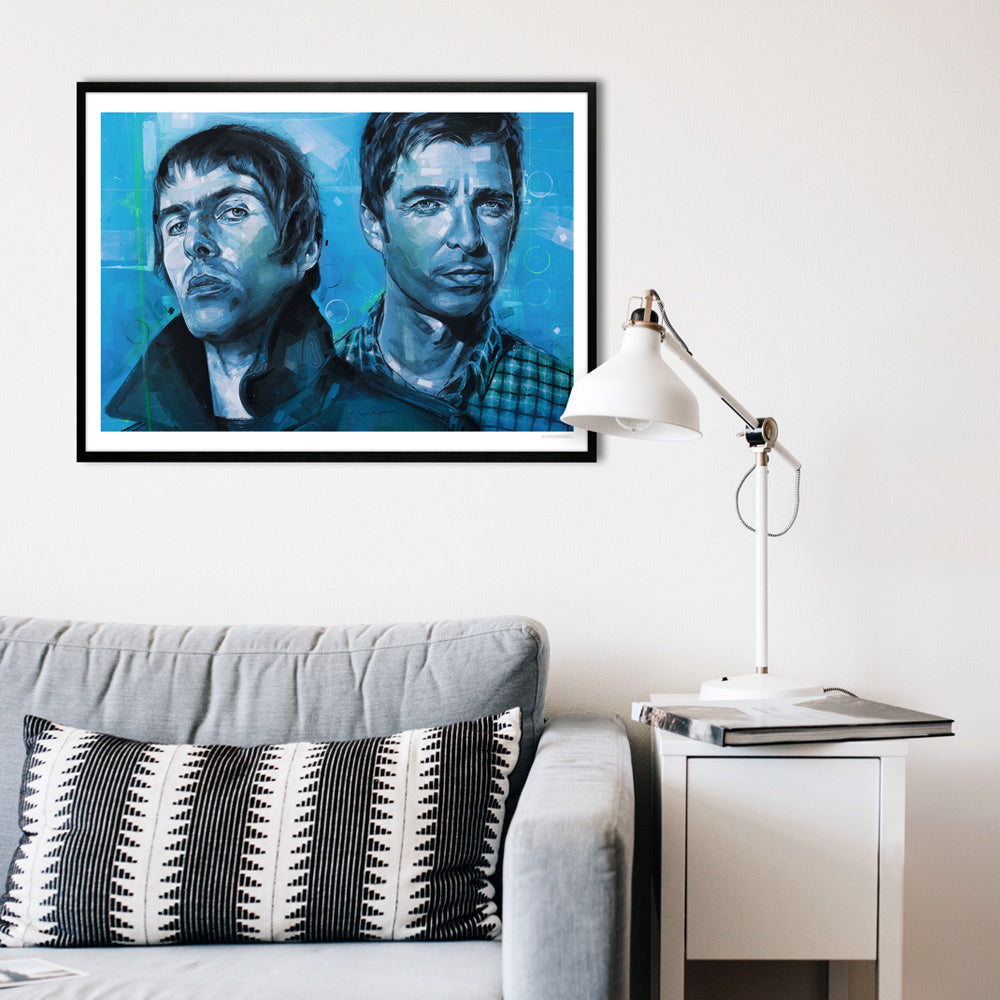 Oasis print 70x50 cm