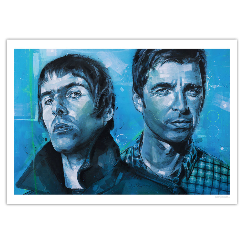 Oasis print 70x50 cm