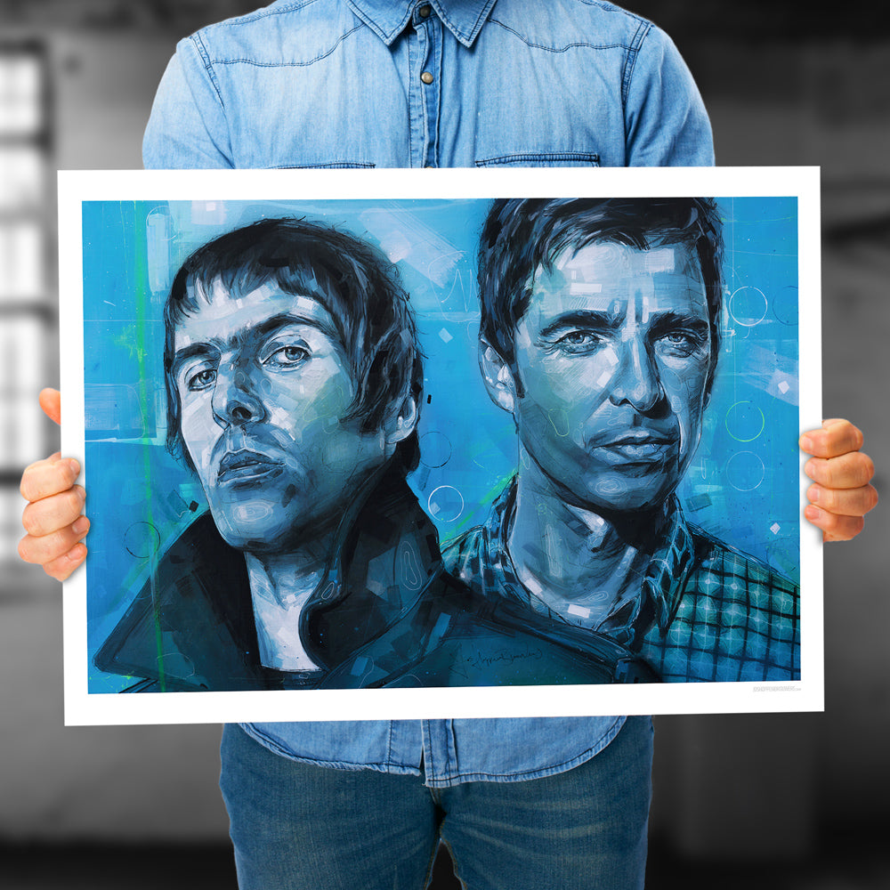 Oasis print 70x50 cm