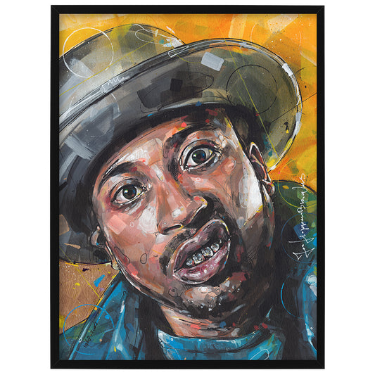 Ol' Dirty Bastard painting 30x40 cm