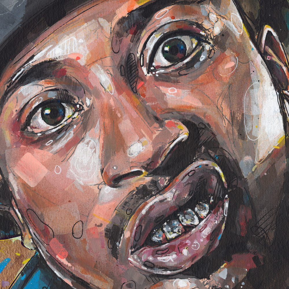 Ol' Dirty Bastard canvas 40x60 cm