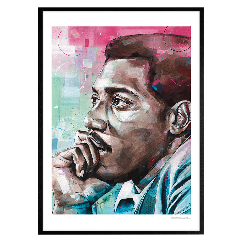 Otis Redding art print