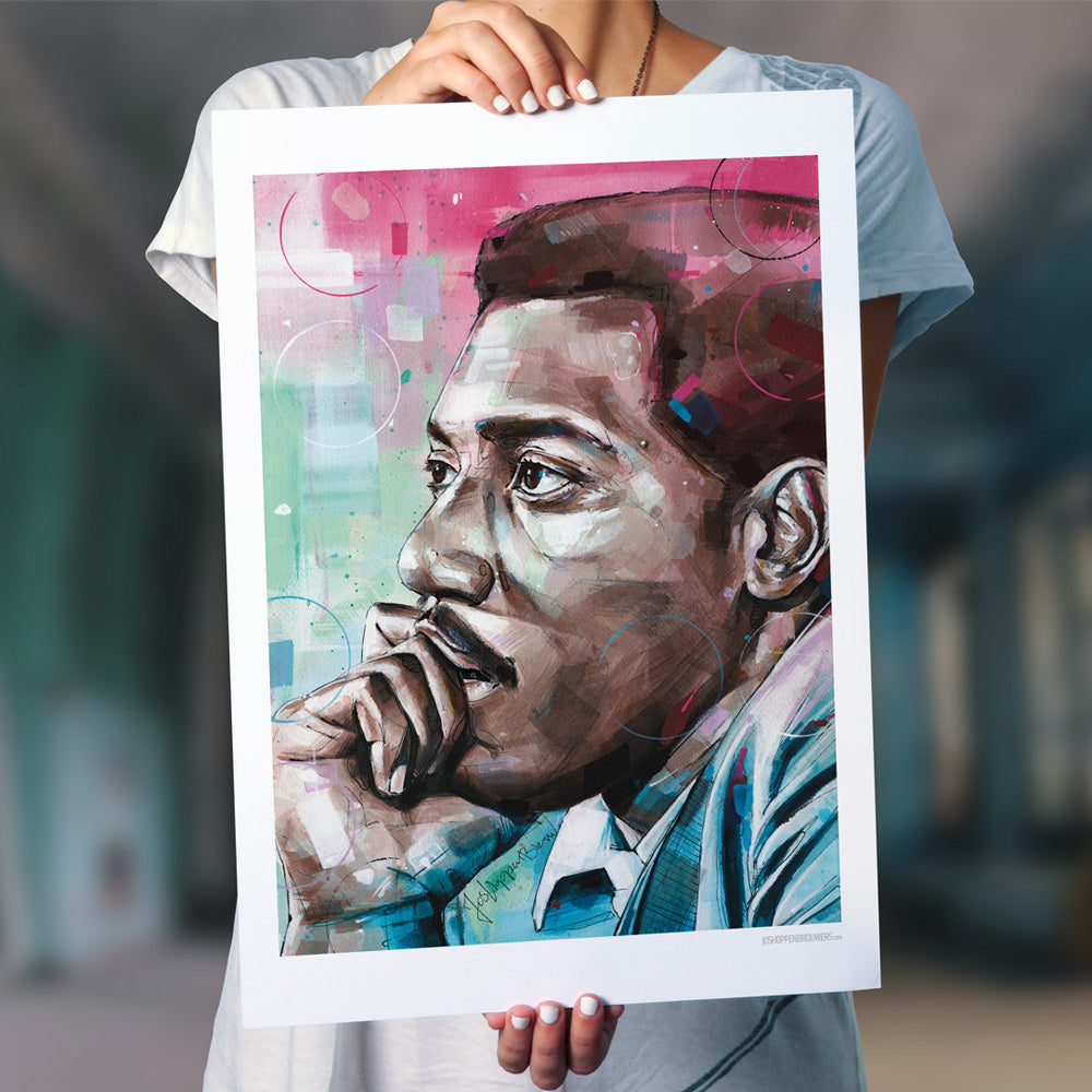 Otis Redding print 50x70 cm