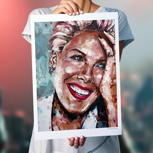 P!nk 02 print 50x70 cm