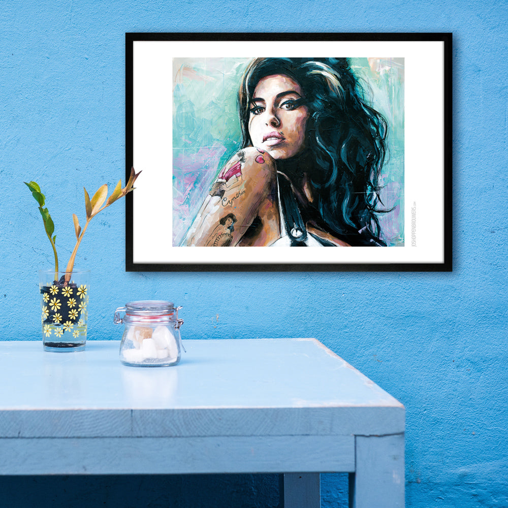 Amy Winehouse 01 print 70x50 cm