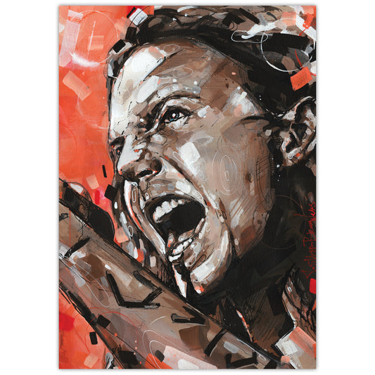 Eddie Vedder 01 print 29,7x42 cm (A3)