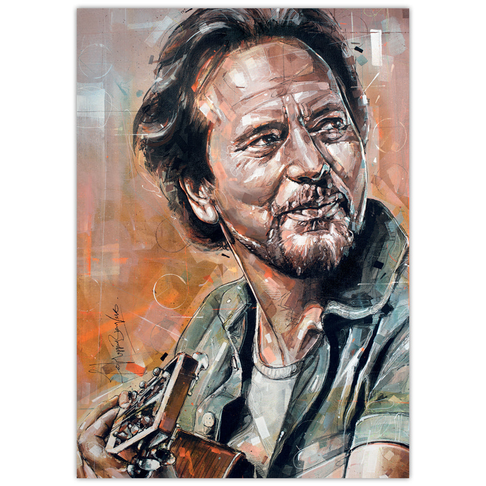 Eddie Vedder 02 print 29,7x42 cm (A3)