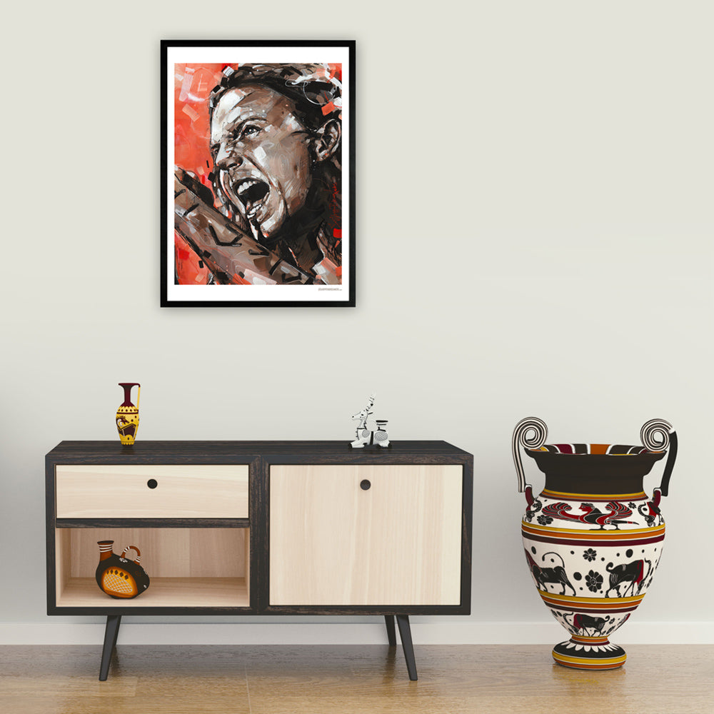 Eddie Vedder 01 print 50x70 cm