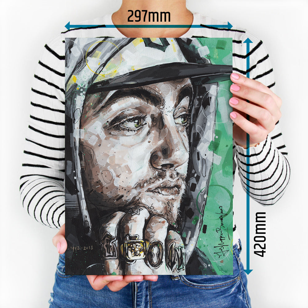 Mac Miller imprimé 29,7x42 cm (A3)